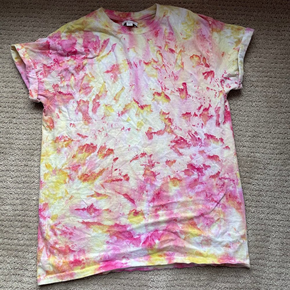 Topshop Tie Dye T Shirt